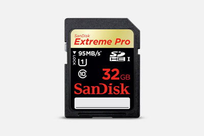 Carte Extreme PRO SDHC UHS-Il 32GB