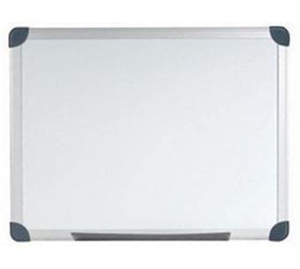 Tableau de bureau vidaXL Tableau blanc magnétique effaçable à sec Blanc  90x60 cm Acier