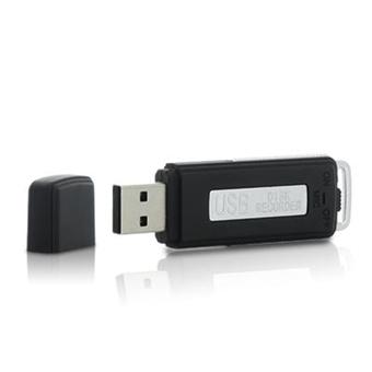 Micro espion Clé USB noire Enregistreur 240H - Gadget - Achat