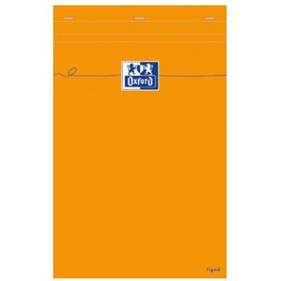 Oxford Bloc Bureau 21 x 31.5 80 pages Unis - Bloc notes 80 pages blanches