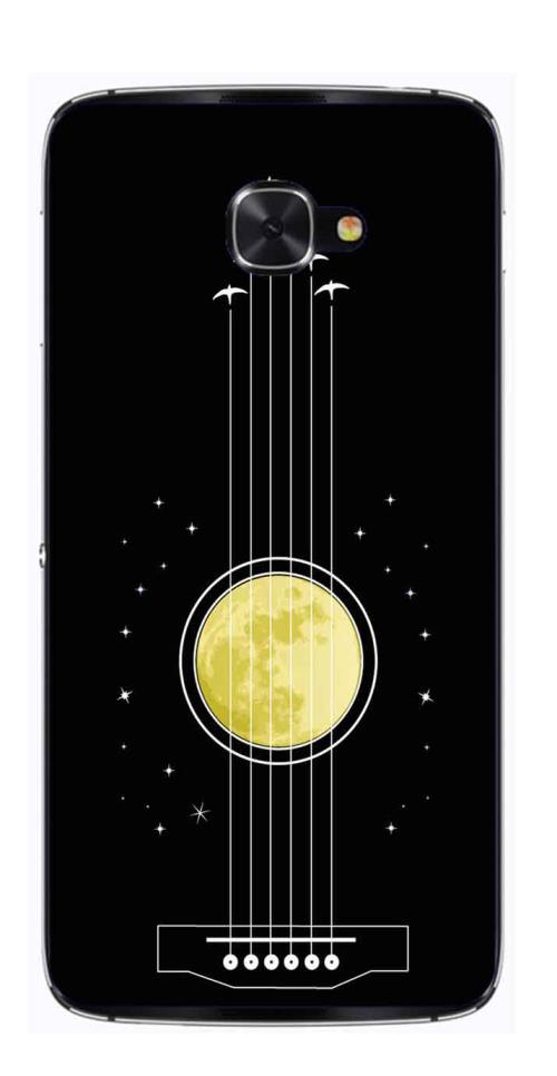 Coque TPU gel souple Alcatel One Touch IDOL 4S - 5.5" design Guitare