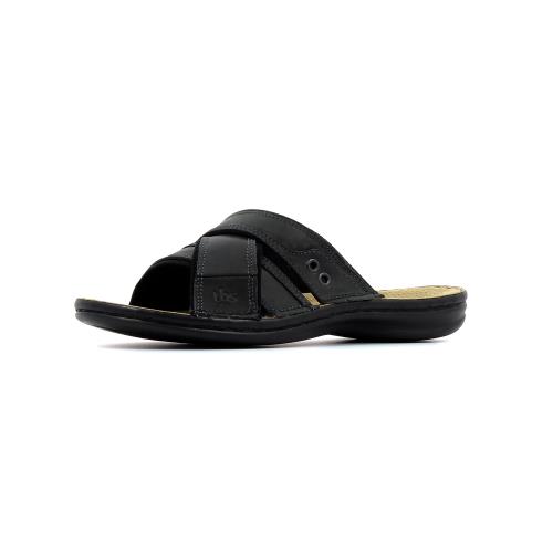 Sandales cuir TBS Benaix Noir Pointure 41 Adulte Homme