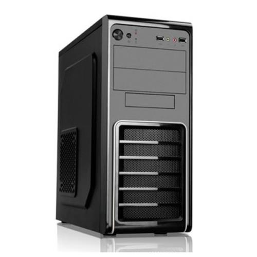 3GO ATX Box 6625 Noir et Argenté F.A.l 460W SATA