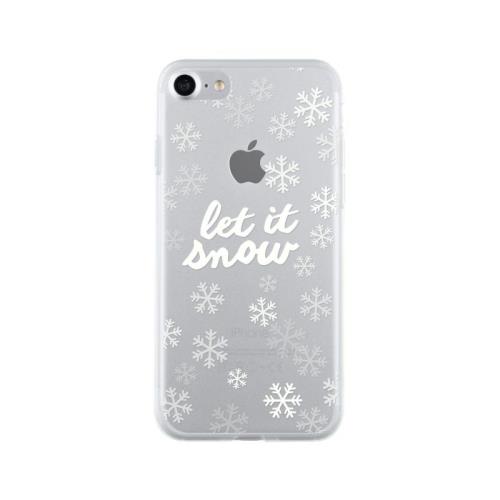 Coque semi-rigide Let it snow Bigben iPhone 6/6S