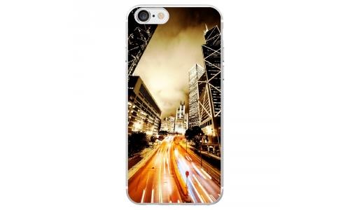 Coque souple pour Apple iPhone 7 avec impression Motifs Night Street