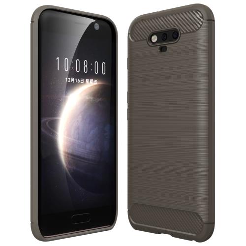 Huawei Honor Magic Coque Protection TPU Gris Effet brossé