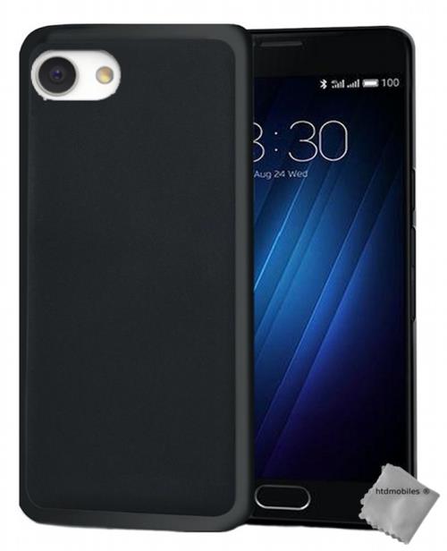 Housse etui coque pochette silicone gel fine pour Meizu U10 - NOIR