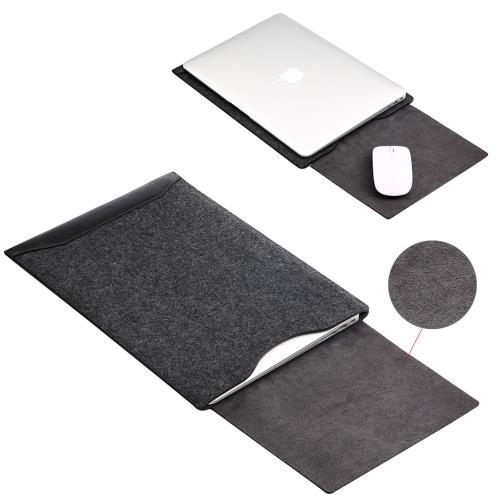 Coque SOYAN 2-en-1 Anti-rayures pour MacBook 12 pouces avec Retina Display - Noir
