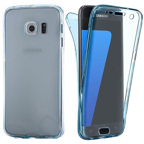 Coque en gel intégrale SAMSUNG Galaxy A5 2017 - Bleu