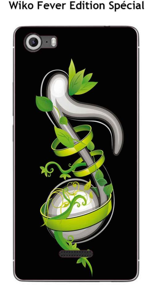 Coque Wiko Fever édition Spéciale design Music