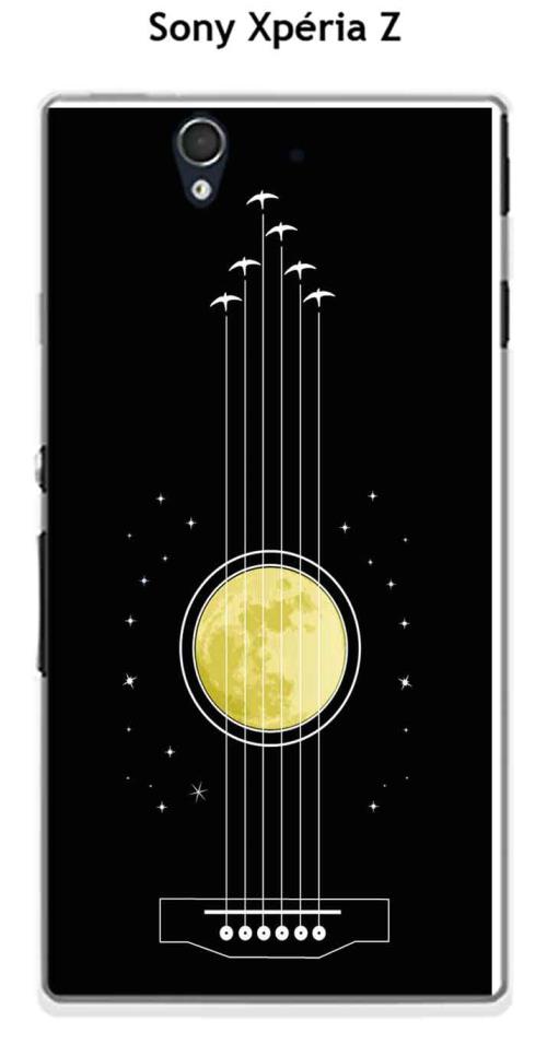 Coque Sony Xpéria Z design Guitare