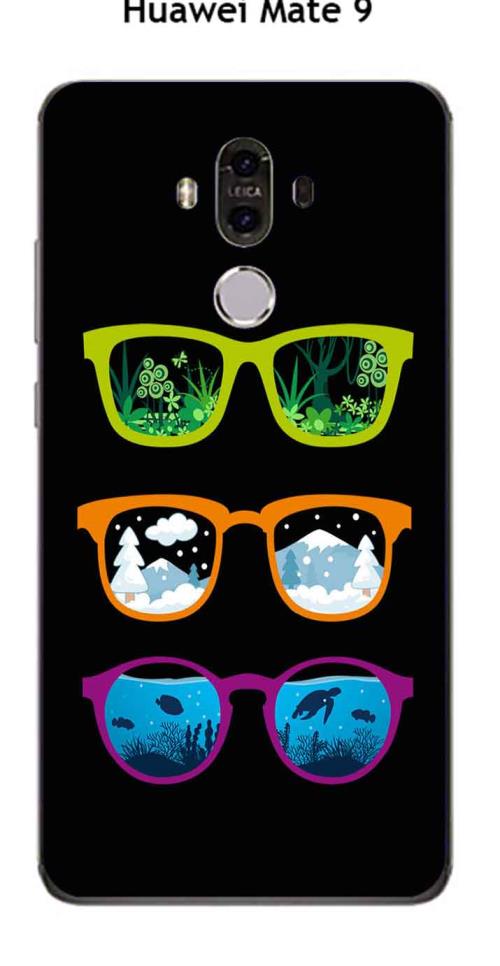 Coque Huawei Mate 9 design Lunettes