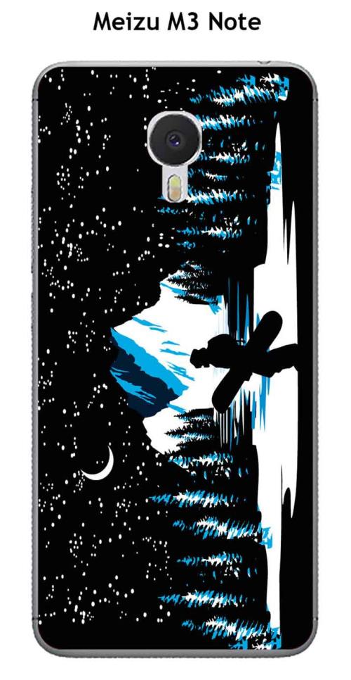 Coque Meizu M3 Note design surf-neige