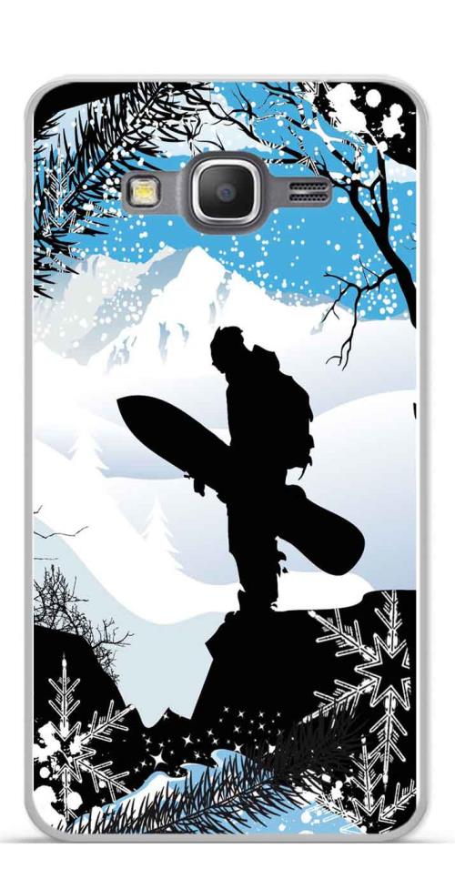 Coque TPU gel souple Samsung Galaxy Grand Prime-G530 - SM-G531F design surf-neige5