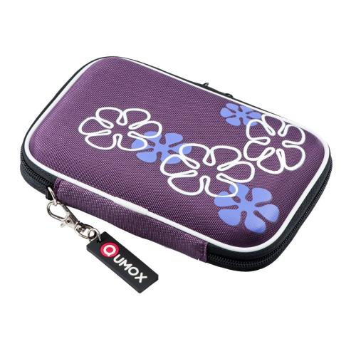 housse de protection pour disque dur externe 2,5 HDD - violet Fleur