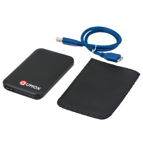 Boîtier externe USB 3.0 pour disque dur 2,5 SATA SSD HDD disque dur avec câble noir