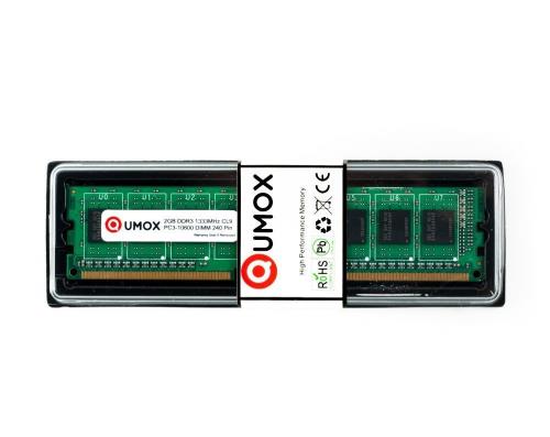 2Go DDR3 1333 1333MHz PC3-10600 PC-10600 (240 broches) QUMOX DIMM CL11 pour ordinateur de bureau