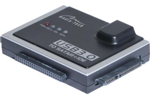 Adaptateur usb 3.0 Sata+ide 2,5 + 3,5 Avec Alim 12v