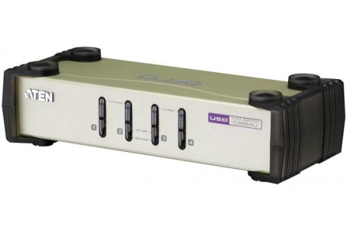 ATEN CubiQ CS84U - KVM-schakelaar - 4 poorten - desktop