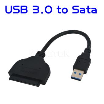 Câble USB 3.0 vers adaptateur SATA 22 broches 2,5 pouces SSD convertisseur  de disque dur