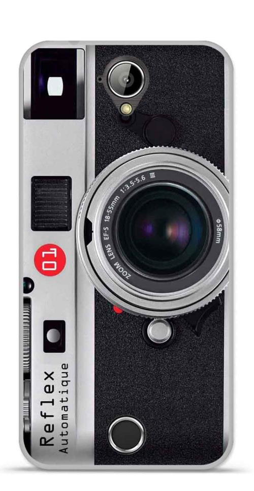 Coque TPU gel souple Acer Liquid Z330 design Appareil Photo-3
