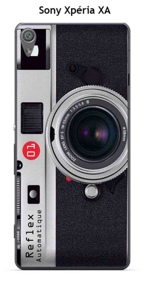 Coque Sony Xpéria XA design Appareil Photo-3