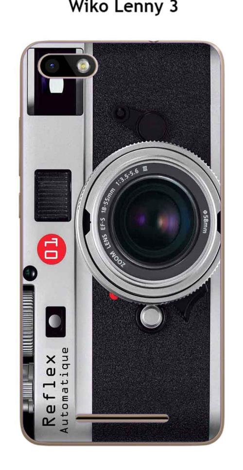 Coque Wiko Lenny 3 design Appareil Photo-3