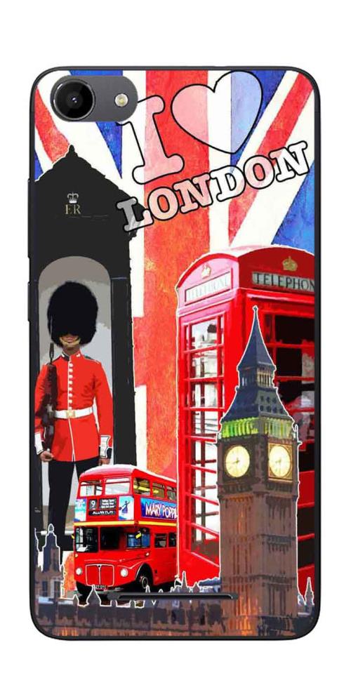 Coque TPU gel souple Wiko Jerry design Londres-2