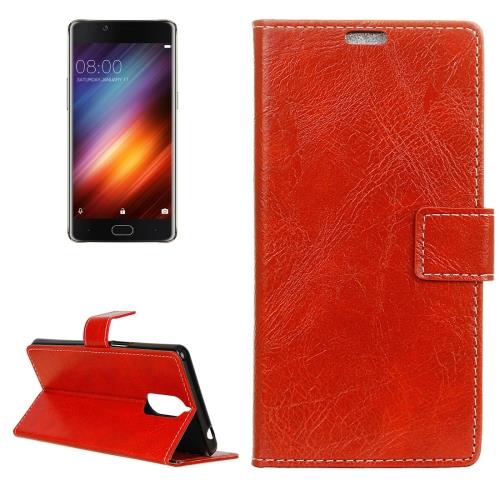 Doogee Shoot 1 Housse Etui Cuir PU Rouge Effet Peau rétro ALS16725