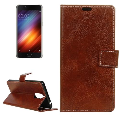 Doogee Shoot 1 Housse Etui Cuir PU Marron Effet Peau rétro ALS16723