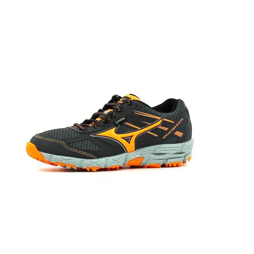 Chaussures de Trail Running Mizuno Wave Kien 3 G-TX Noir Pointure 37 Adulte Femme
