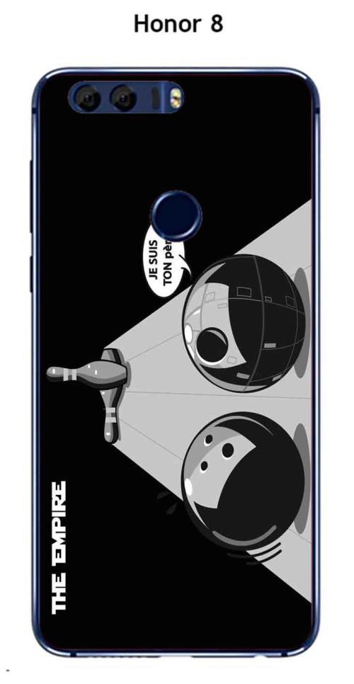 Coque Honor 8 design dark-bowling