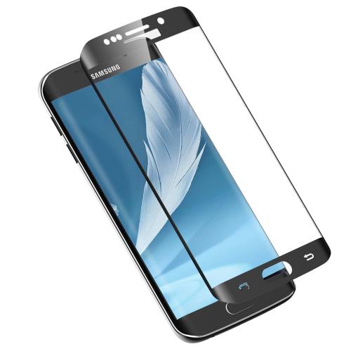 CABLING® Verre trempé intégral incurvé 3D Samsung Galaxy S6 Edge PLUS noir couverture totale full cover curved film de protection