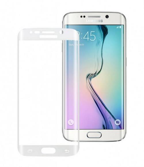 CABLING® Protecteur d'écran en verre trempé avec 9H Dureté, ANTI RAYURE pour Samsung Galaxy S6 Edge Plus 5,7 - WHITE / BLANC CABLING