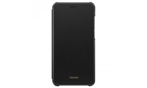 Etuirabat latéral pour Honor 8 Lite et Huawei P8 Lite 2017 noir