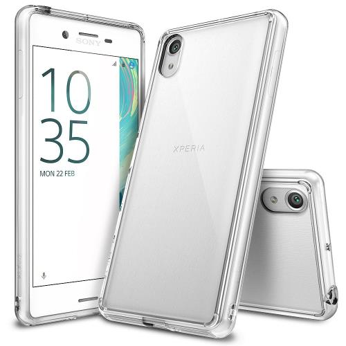 Coque Rearth Ringke Fusion pour Sony Xperia X Crystal Clear
