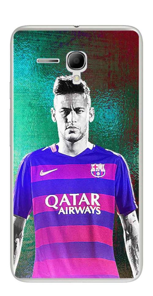 Coque TPU gel souple Alcatel OneTouch POP 3 5.5" design Neymar