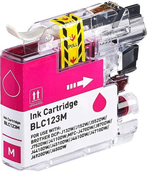 Cartouche iColor Magenta pour Brother LC123