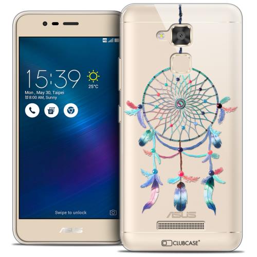Caseink - Coque Housse Etui Asus Zenfone 3 Max ZC520TL (5.2 ) [Crystal Gel Motif HD Collection Dreamy Design Attrape Rêves Rainbow - Souple - Ultra Fin ]