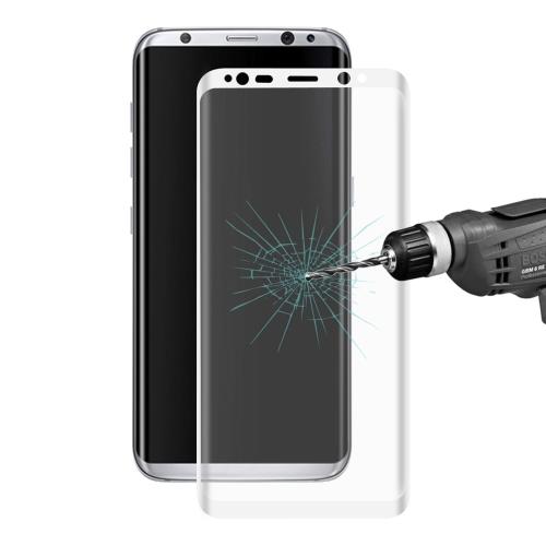 Galaxy S8 / G9500 Film Verre Trempé 0.26mm 9H Blanc