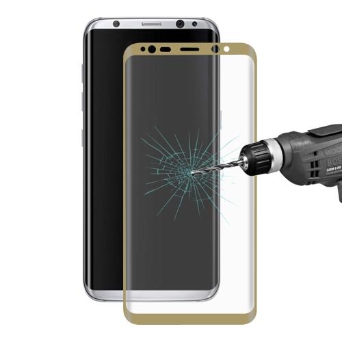 Galaxy S8 Plus / G9550 Film Verre Trempé 0.26mm 9H Doré