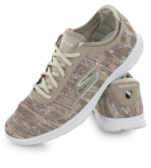 skechers go run femme beige