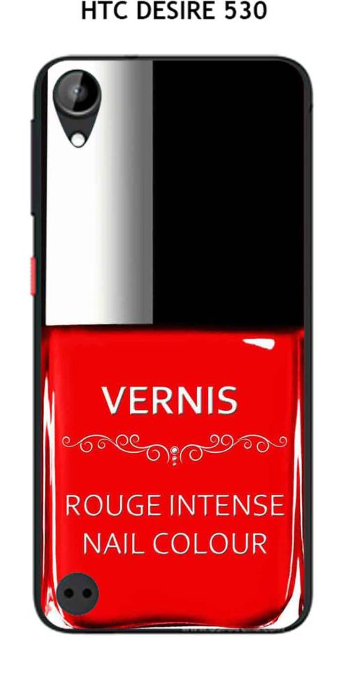 Coque HTC Desire 530 design Vernis Rouge Intense