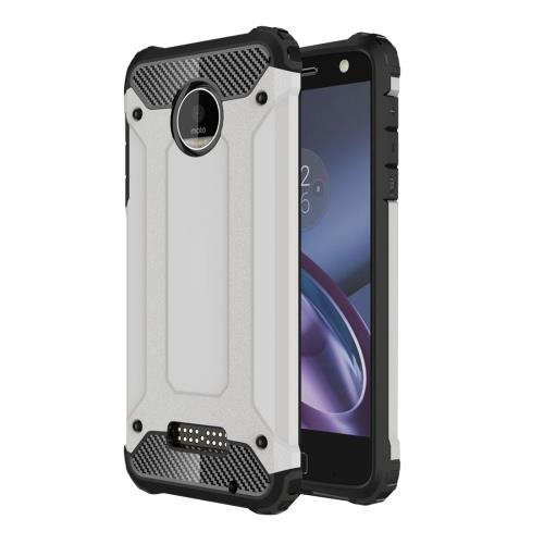 Motorola Z Force Coque Protection Plastique Gris Combinaison ALS18462