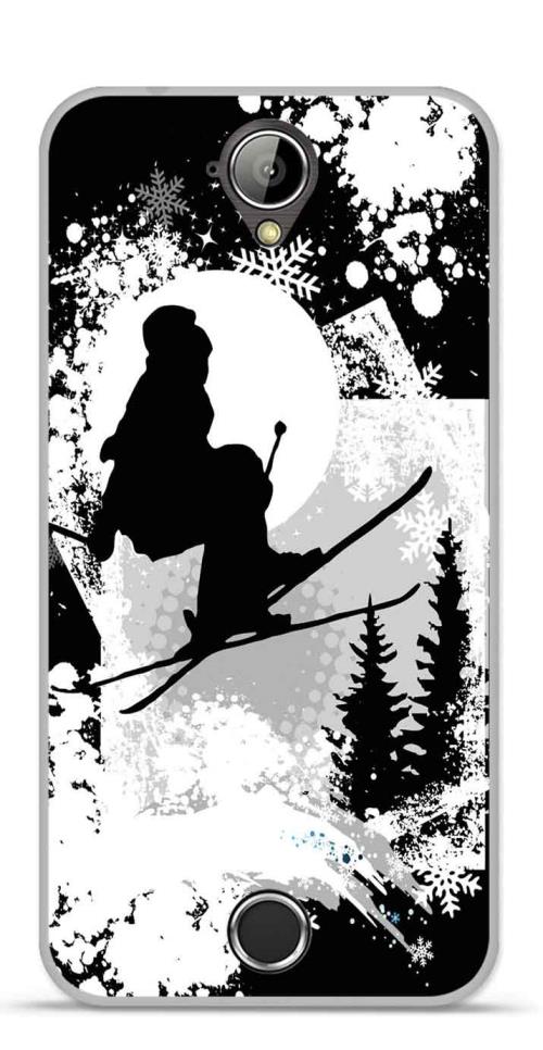 Coque TPU gel souple ACER Liquid Z330 design ski