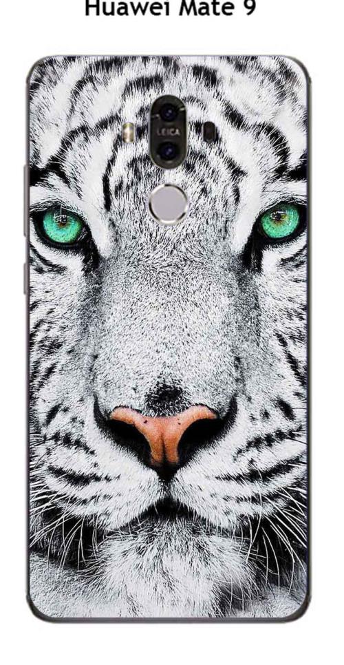 Coque Huawei Mate 9 design Tigre Blanc