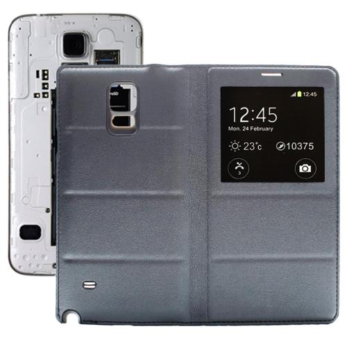 Galaxy Note 4 Housse en cuir PU Complète arrière origine Rose ALS20203