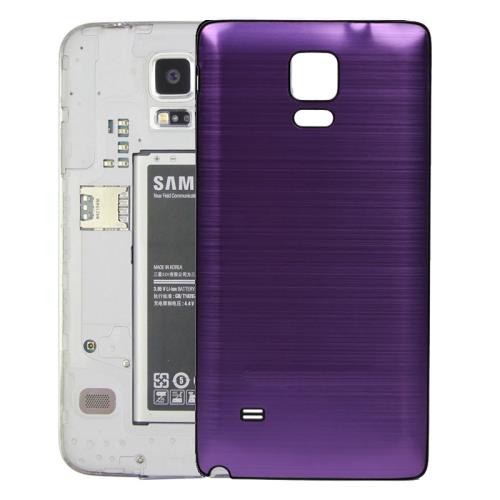 Galaxy Note 4 Remplacement Coque Arrière Origine Effet Brossé Noir ALS20221