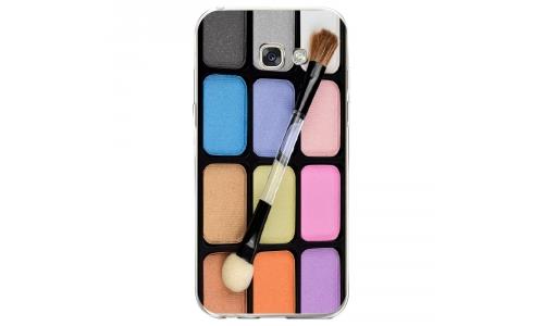 Coque souple pour Samsung Galaxy A5-2017 SM-A520F avec impression Motifs palette de maquillage
