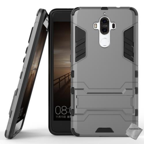 Housse etui coque rigide anti choc pour Huawei Mate 9 - GRIS